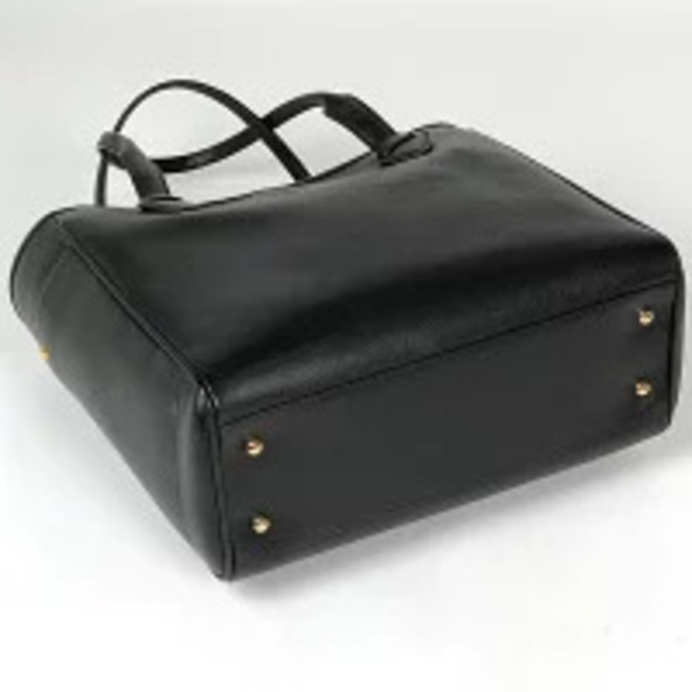 Loewe Handbag Tote Black Heritage Leather Bag